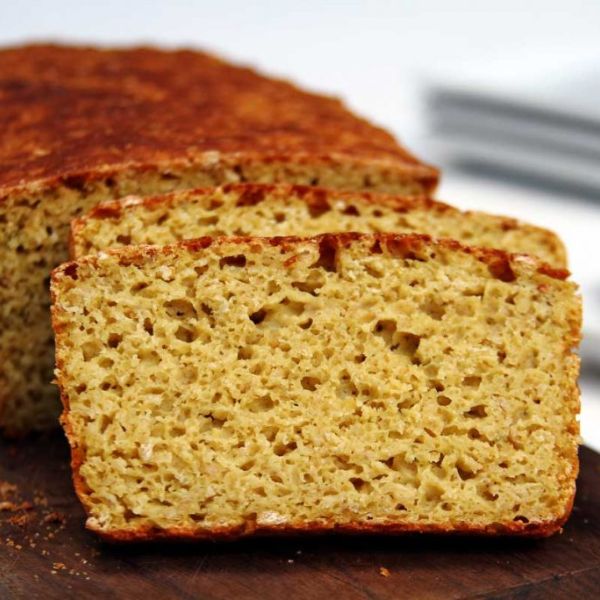 Pão de Milho Caseiro Sem Glúten